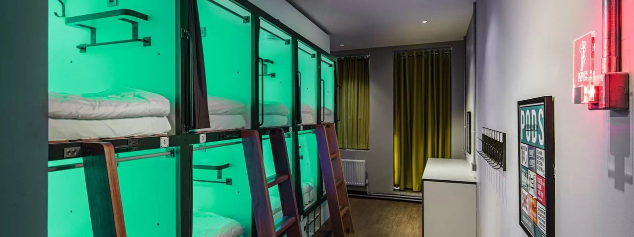 Modern bunks.