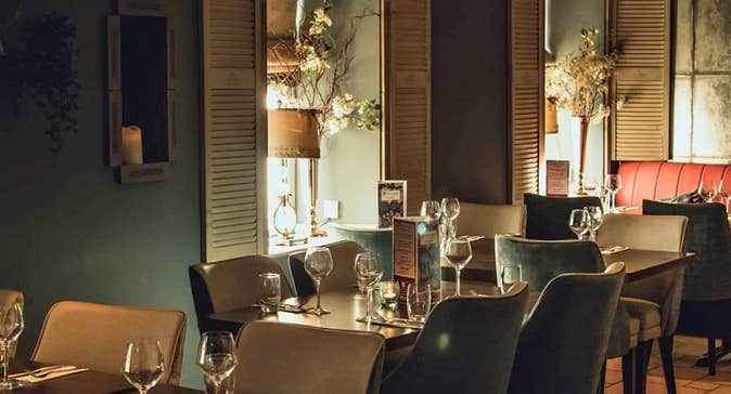 Interior of the Vanilla Pod Restaurant