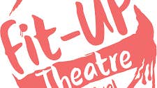 West Cork Fit-up Theatre Festival 2024, red text with circular border against white background.