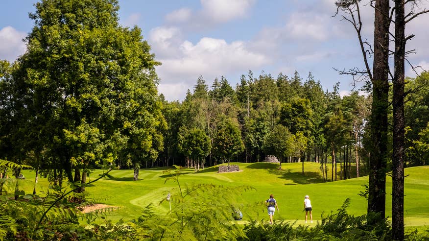 People playing golf at Portumna Golf Club, Co Galway