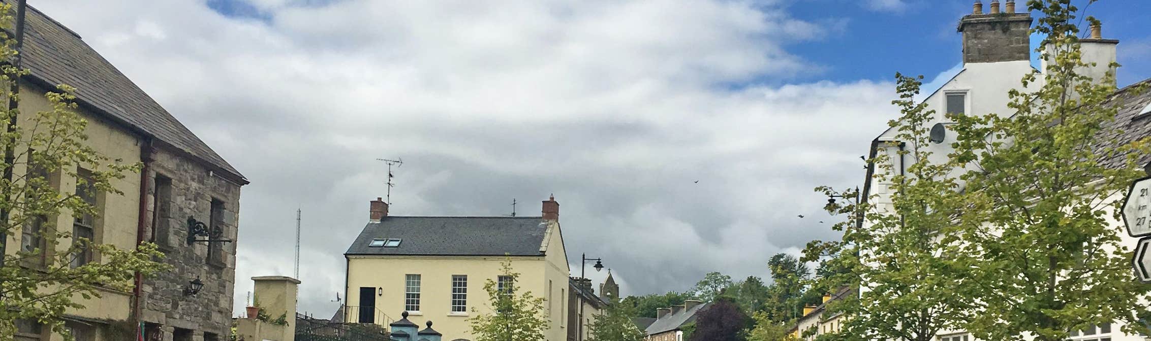 Image of Pettigo town in County Donegal