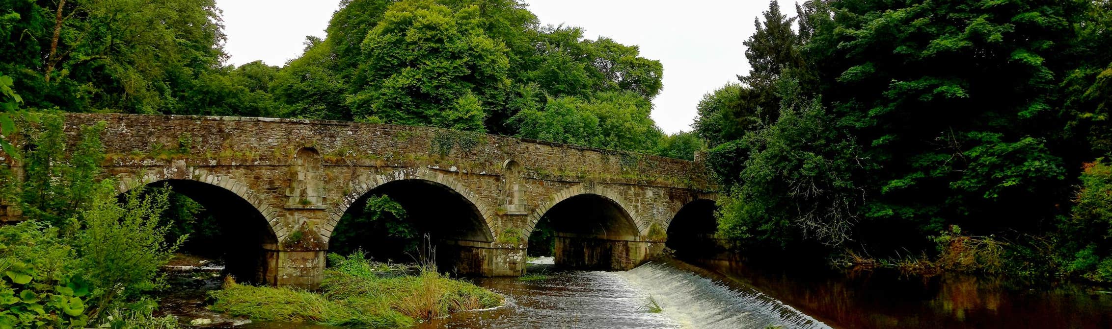 Bridge over the River Dinin in Castlecomer, County Kilkenny