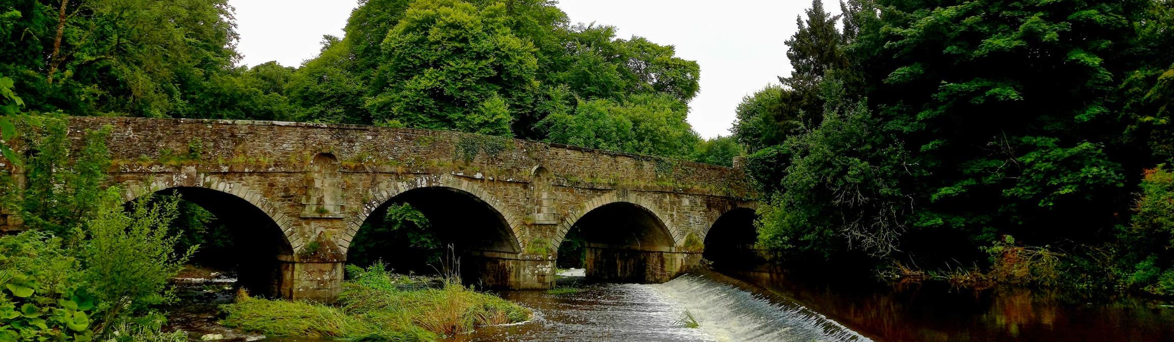 Bridge over the River Dinin in Castlecomer, County Kilkenny