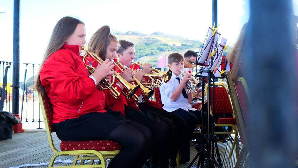 Please credit Lourdes Brass Band