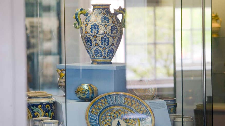 A display at The Hunt Museum in Limerick City.