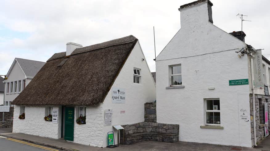 Exterior view of The Quiet Man Musuem in Cong, Co Mayo