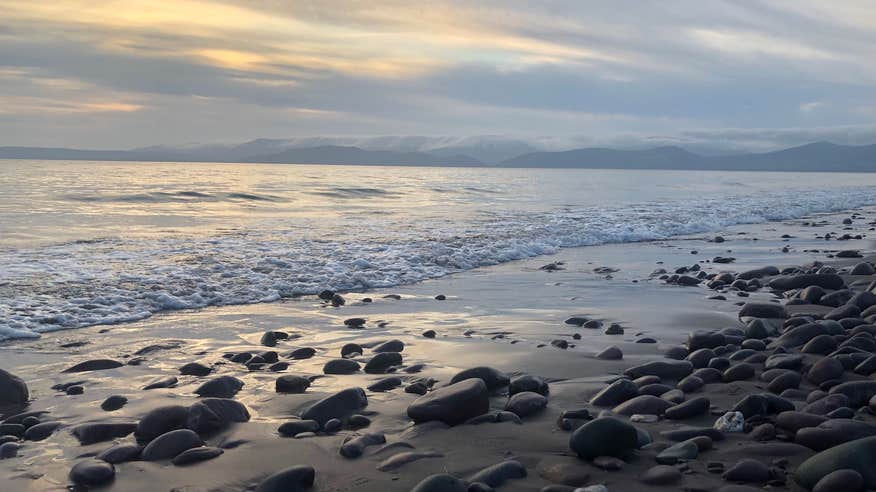 Rossbeigh Beach in County Kerry