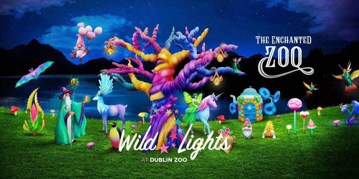 Wild Lights, the award-winning night-time spectacular returns to Dublin Zoo