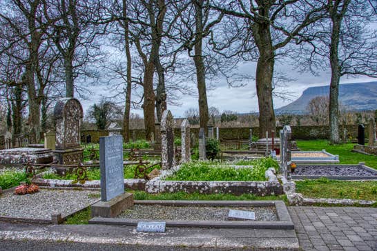 Drumcliffe Church and Grave of W.B Yeats