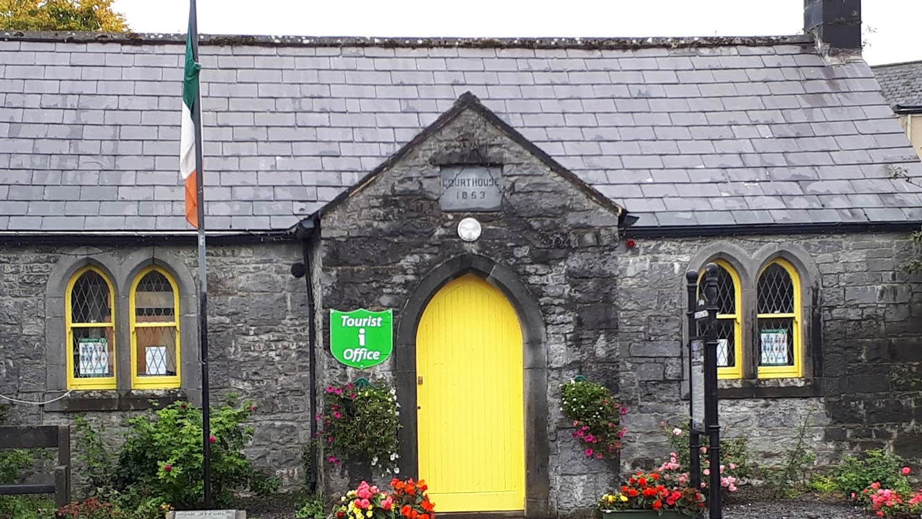 An image of the exterior of Cong Community Tourist Office