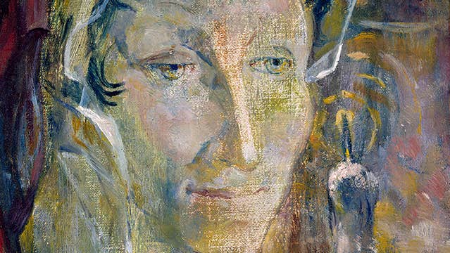 Mary Swanzy (1882-1978), Self-Portrait with a Candle, c.1940. © The Artist’s Estate. Image, National Gallery of Ireland.