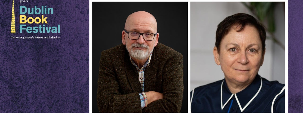 Roddy Doyle and Anne Enright appearing at Dublin Book Festival
