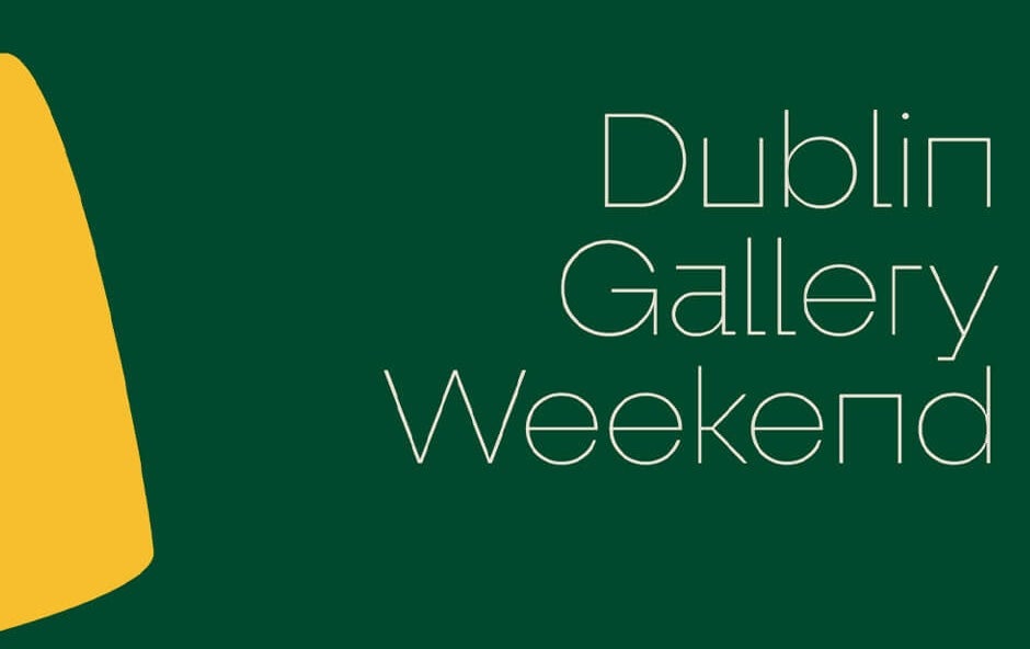 Dublin Gallery Weekend 2026 Graphic