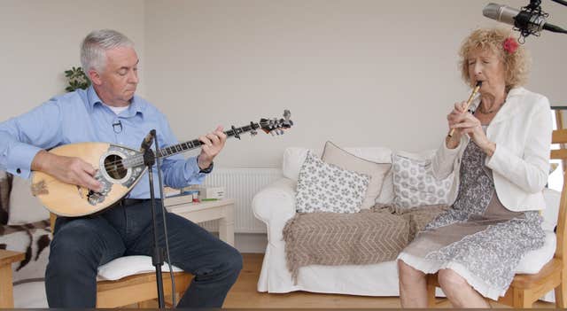 Mary Bergin & Mick Conneely at the Ancient Music Festival, Kilmacanogue, Wicklow