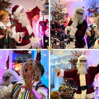 The highlight of your visit is the interactive musical show with Santa and Elfeena – full of music, stories, and festive cheer.