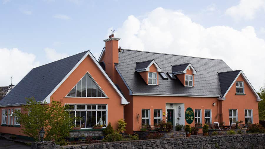 Exterior view of Ballyvaughan Lodge, County Clare