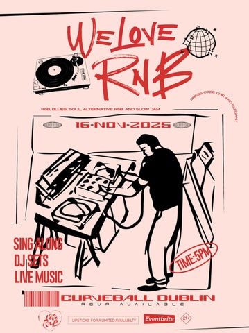 Curveball: We Love RnB at Button Factory