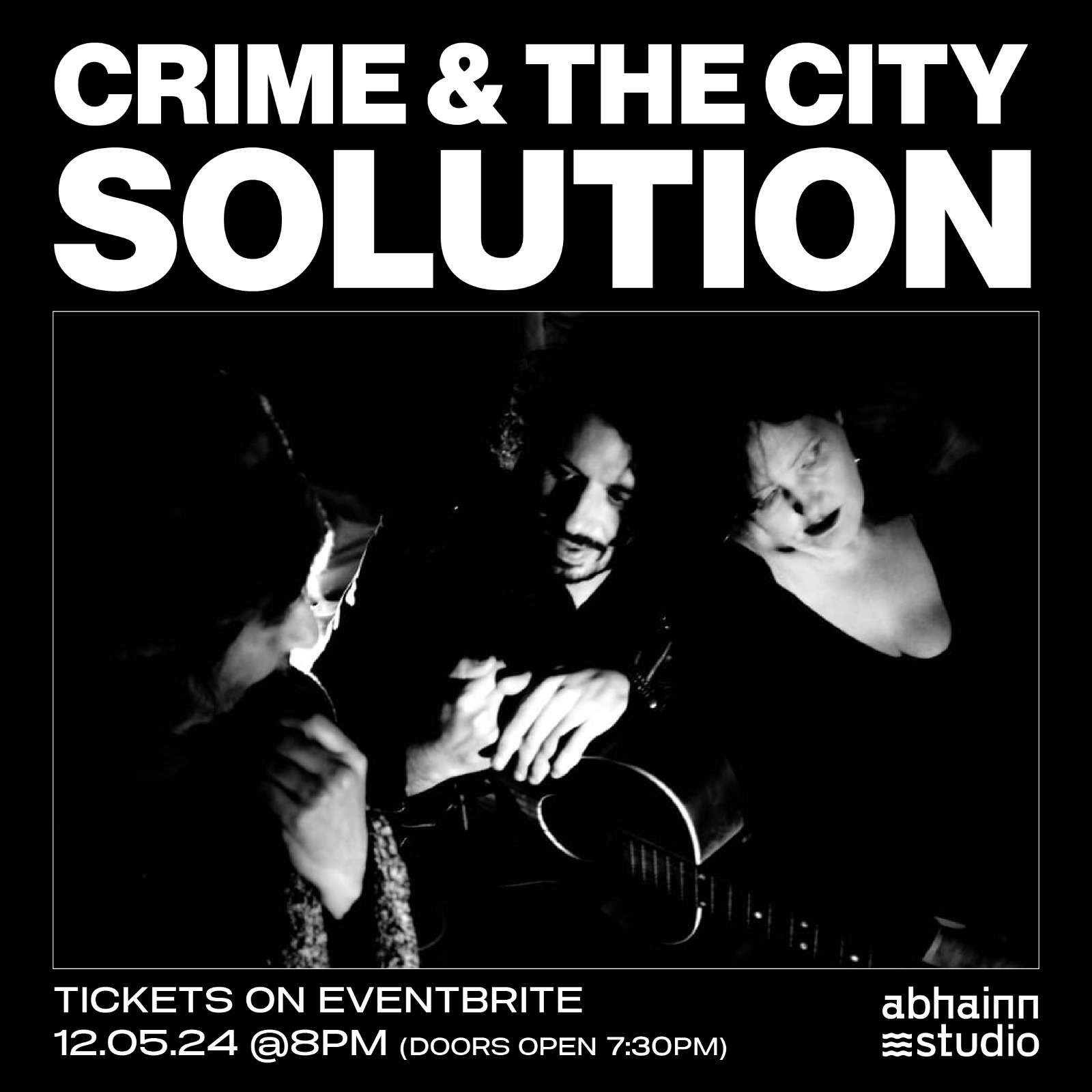 Band members of Crime & The City Solution