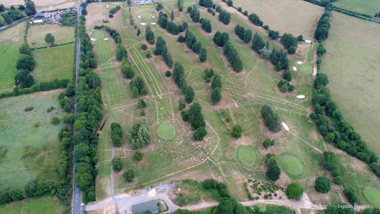 An aerial view of Templemore Golf Club