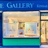 The front window display of The Gallery Kinsale