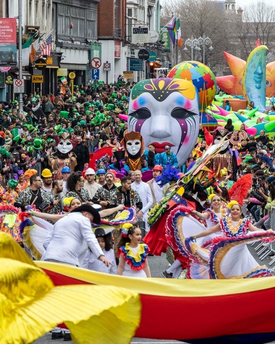 2023 St Patrick's Day Parade in Dublin city