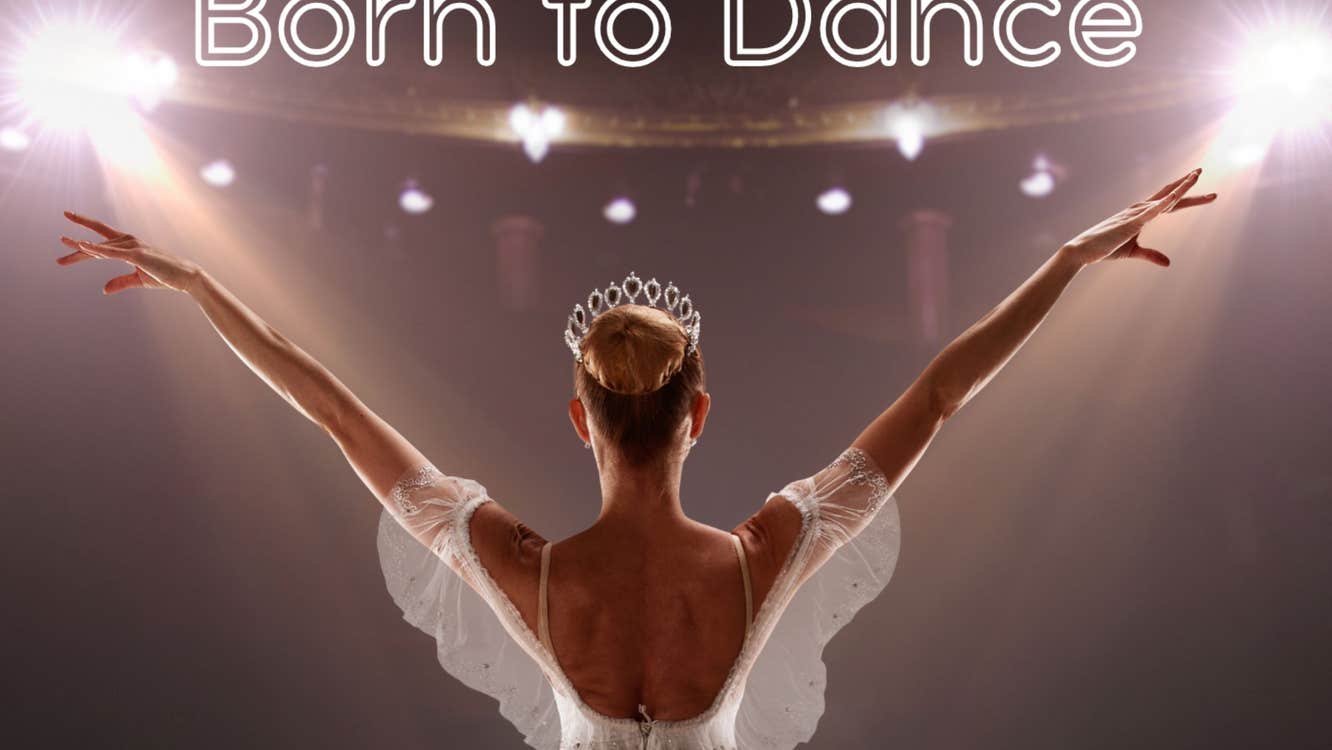 Born to Dance Kerry School of Music Dance Academy - A rear view of a ballerina with arms outstretched.