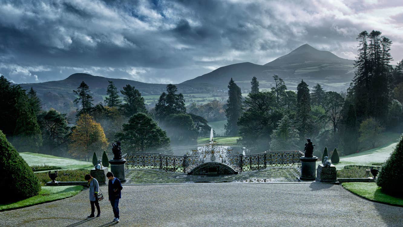A view of the Powerscourt Estate Gardens with Kennedy & Carr