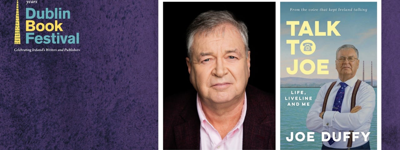 Joe Duffy appearing at Dublin Book Festival