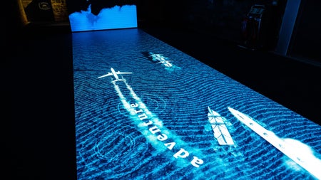 LED Screen at EPIC, largest in a museum in Ireland