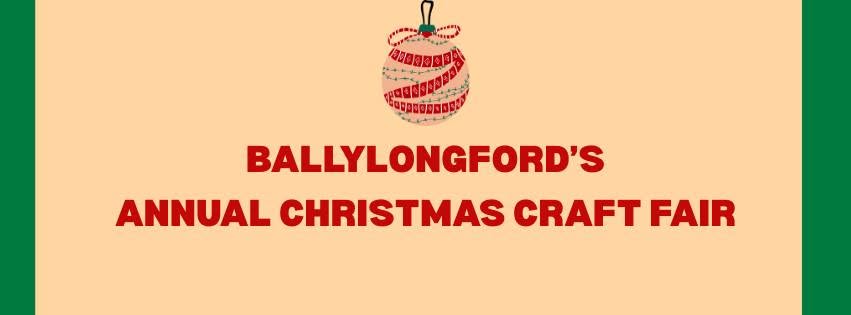 Ballylongford Annual Christmas Craft Fair Graphic
