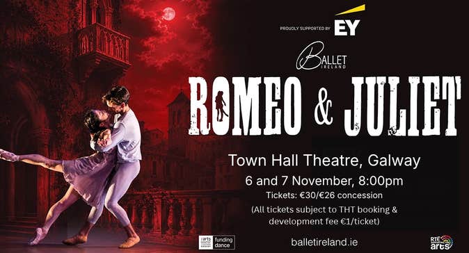 Ballet Ireland presents Romeo & Juliet, Shakespeare's greatest love story told through classical dance and Prokofiev's unforgettable score.