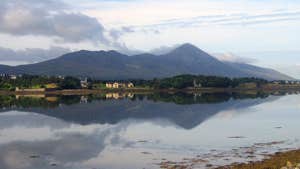 Croagh Patrick as seen from Westport Quay