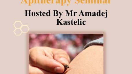 Apitherapy seminar cover page