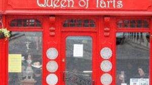 Queen of tarts entrance