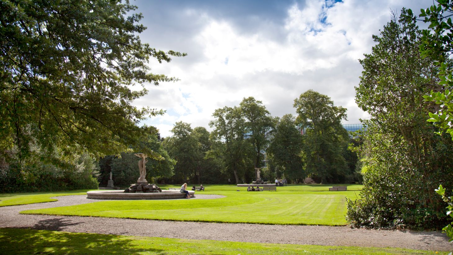Enjoy an oasis in the city at the Iveagh Gardens.