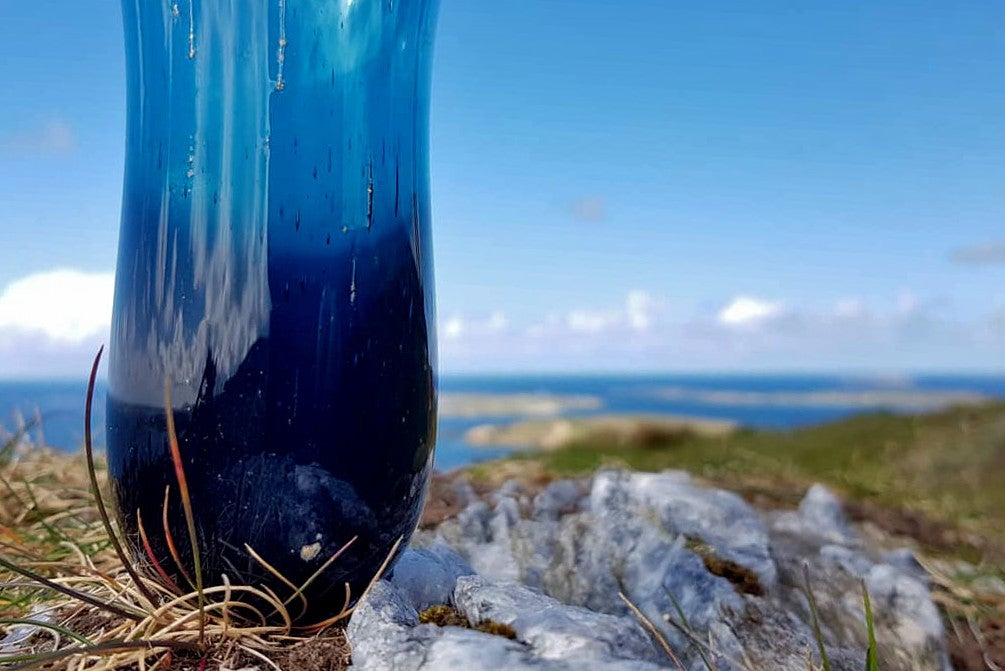 Connemara Blue Artisan Glass