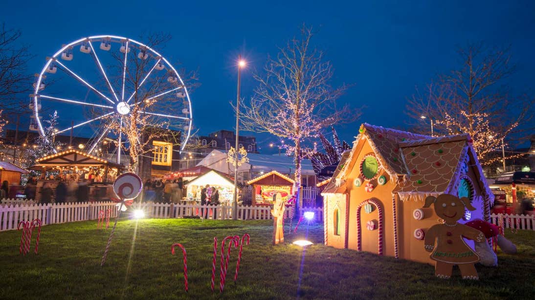 Christmas Market, Eyre Square, Co Galway