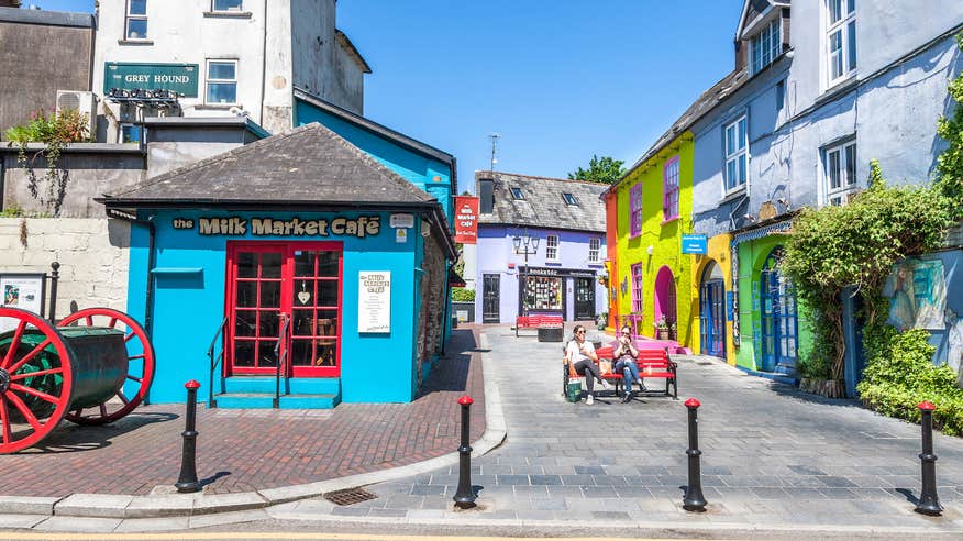 Exterior image of The Milk Market Café in Kinsale, County Cork.