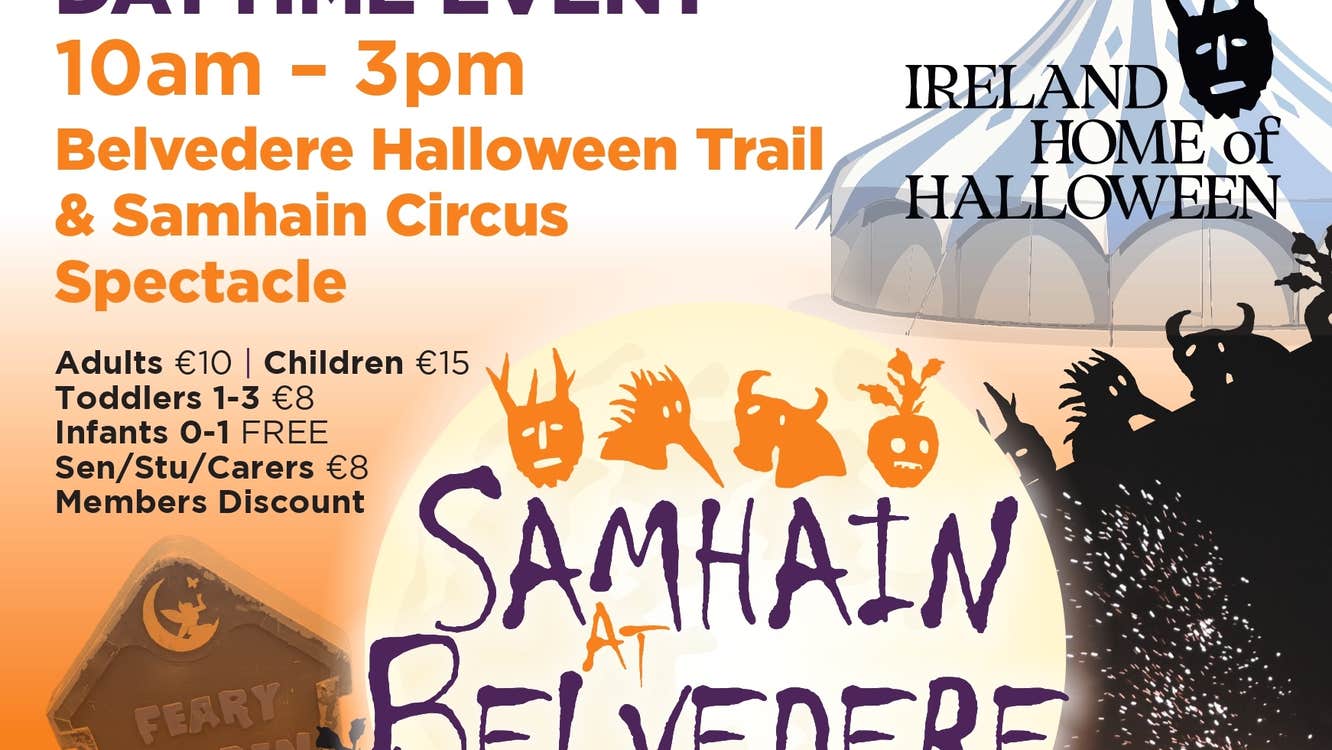 Part of poster for Belvedere Samhain Day Trail