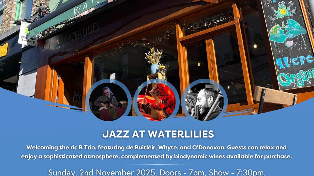 Jazz at Waterlilies, Carlow - view of exterior of building