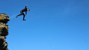 Picture of Cliff jumping