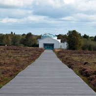 Corlea Trackway visitor centre near to the Royal Canal Greenway