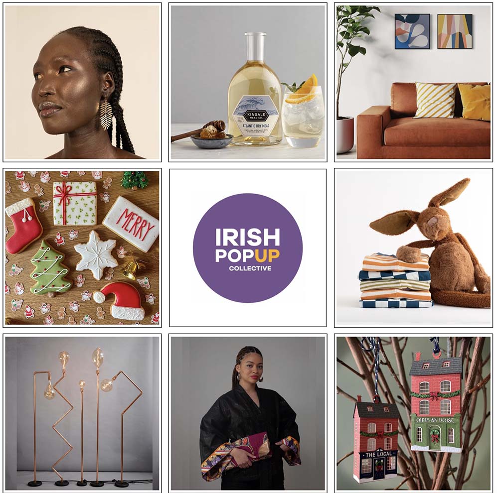 Save the Date to your Festive calendar. 65 Irish brands and businesses all under one roof bringing you the largest indoor free shopping event for Christmas, everything from beauty & skincare, art & ceramics, fashion, food and drinks