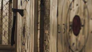 Axe throwing at Tom O'Hawks