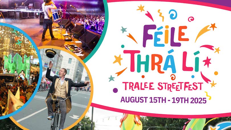 Programme cover, Féile Thrá Lí - Tralee Street Fest. 2025