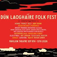 Poster for Dún Laoghaire Folk Festival 2026