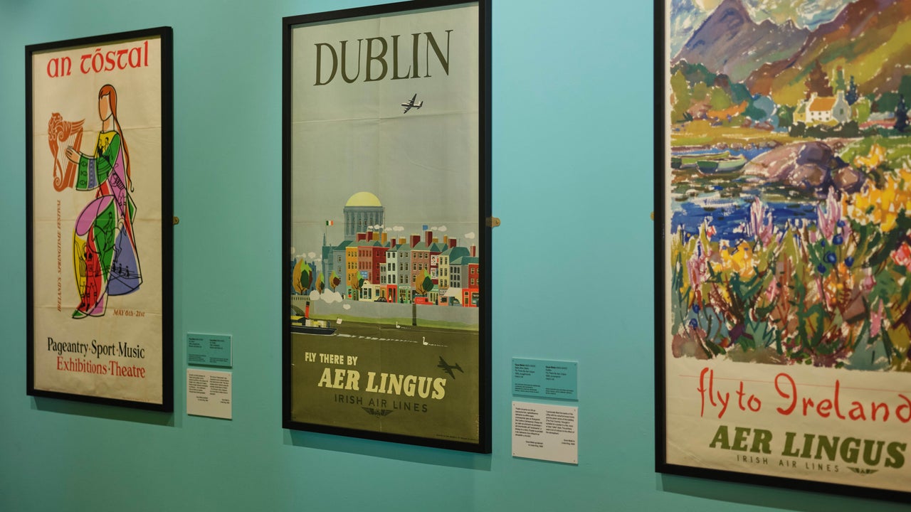Posters promoting Irish Tourism