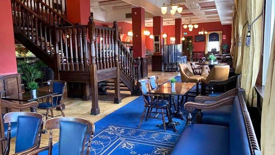 The Galway Hooker Bar and Restaurant Dublin interior