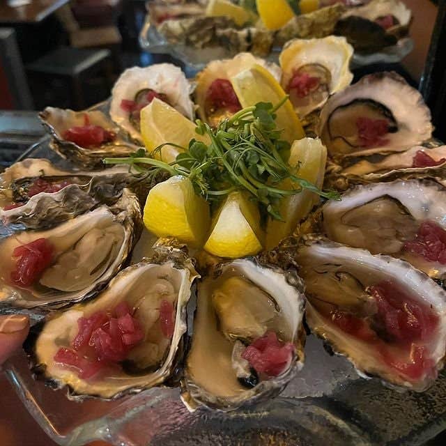 A platter of oysters from Tigh Neachtain in Galway city.