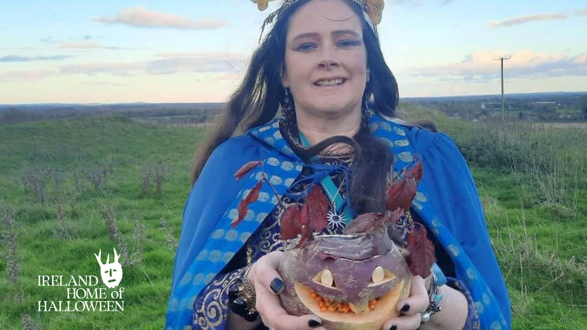 The Goddess of Samhain at Skerries Mills